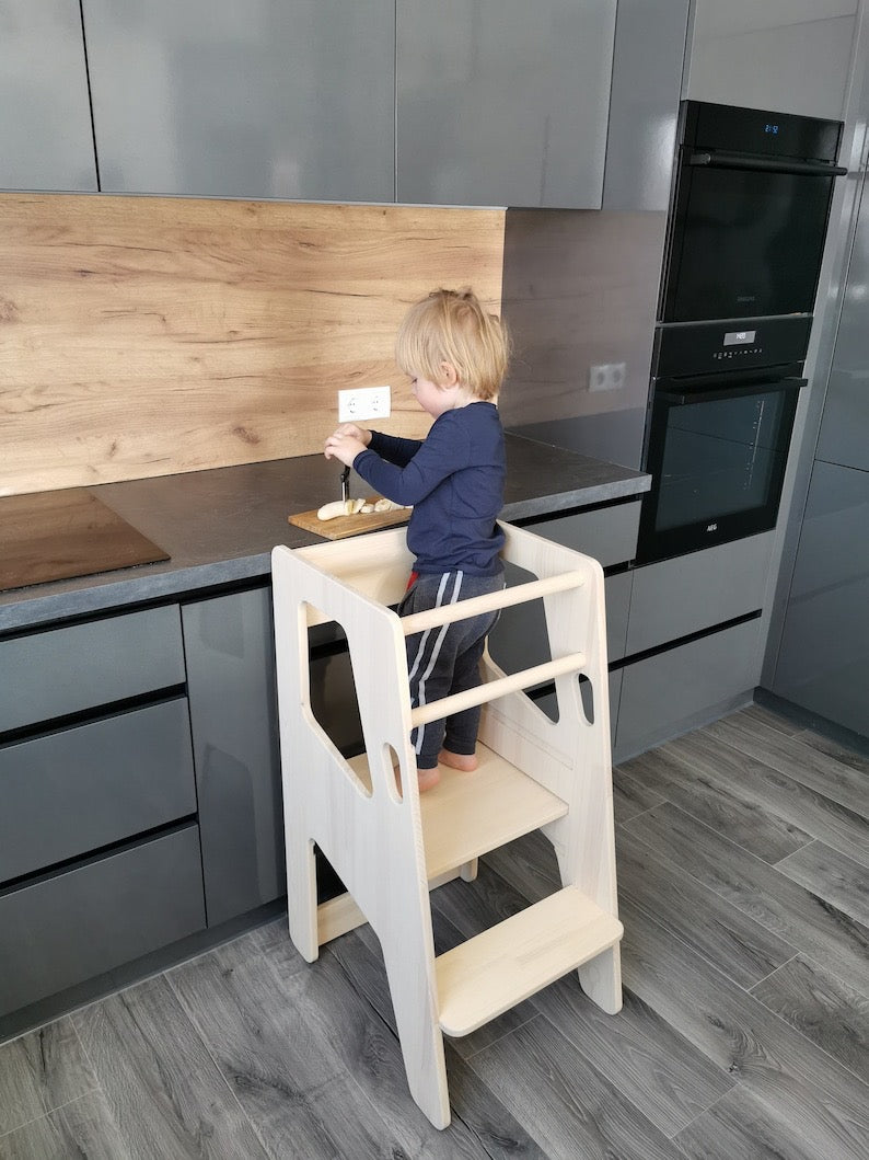 tour d'apprentissage et table pliantes 2 en 1 - Moku