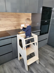 tour d'apprentissage et table pliantes 2 en 1 - Moku