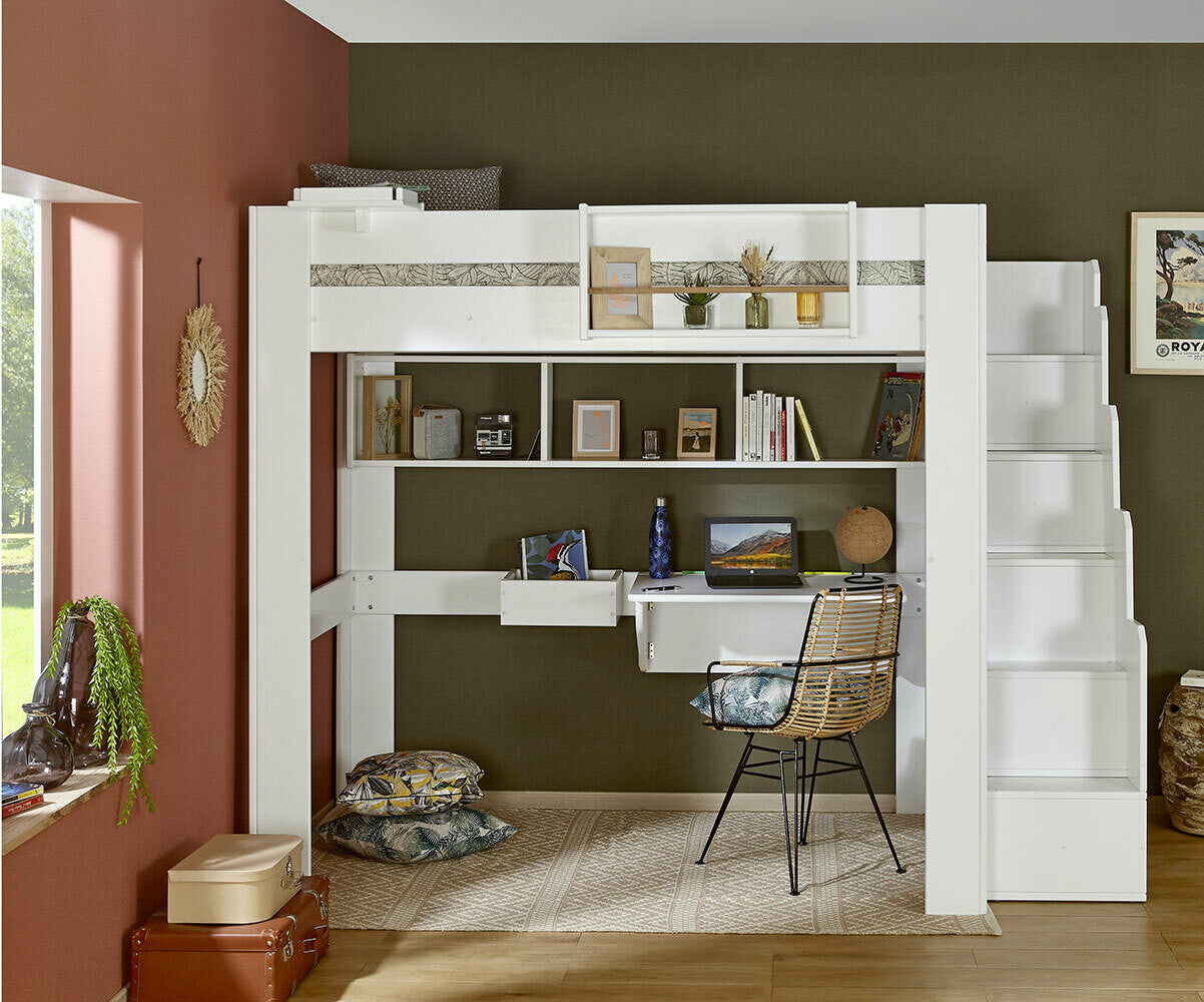 lit superposé double pour enfant - Moku Tunisie 