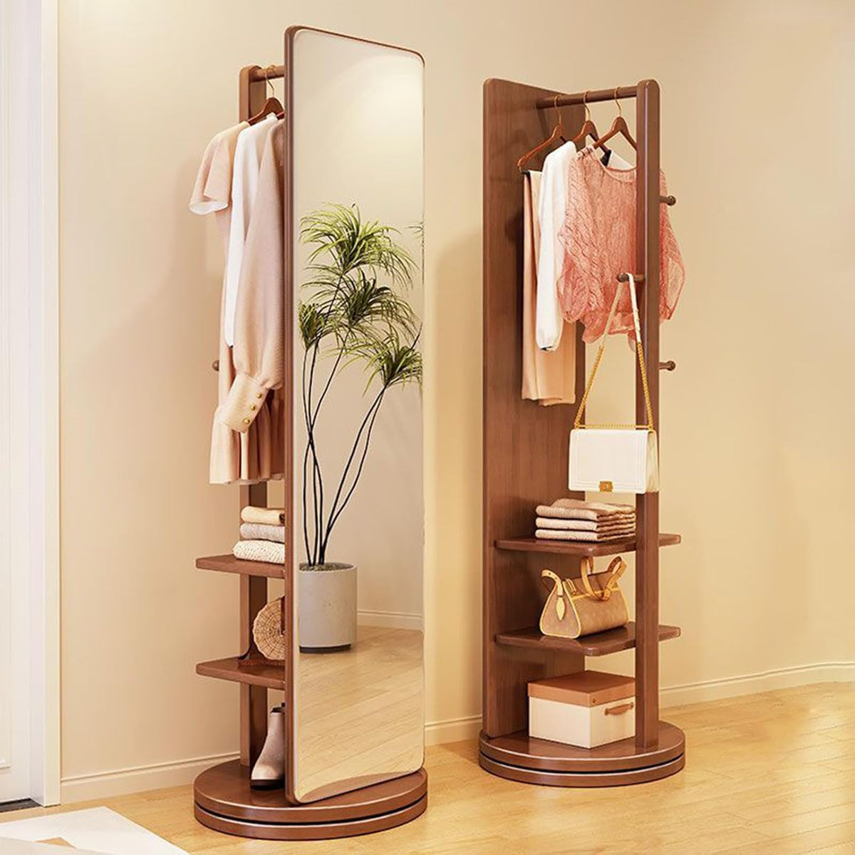 Miroir Intégral en Bois Massif - Moku 