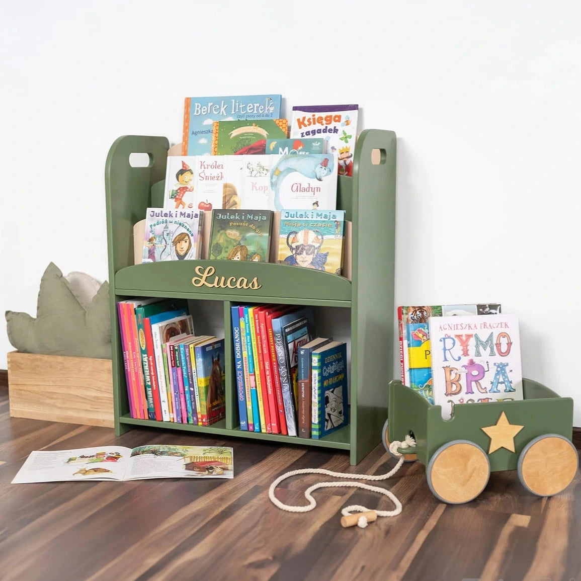 Bibliothèque en bois pour enfants - Moku