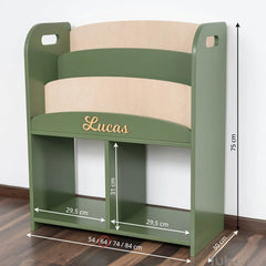 Bibliothèque en bois pour enfants - Moku