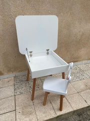 Table Moku avec casier