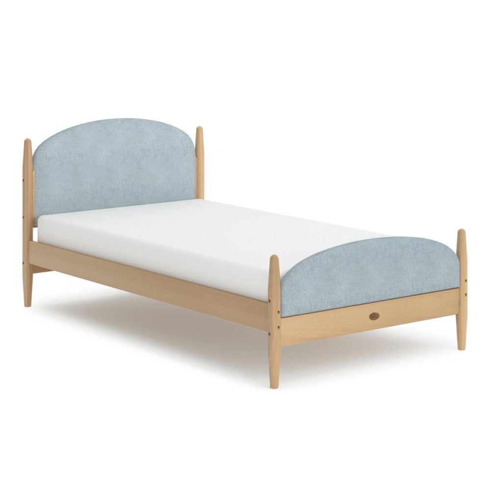 Lit capitonné simple - meuble en bois - Moku Tunisie 
