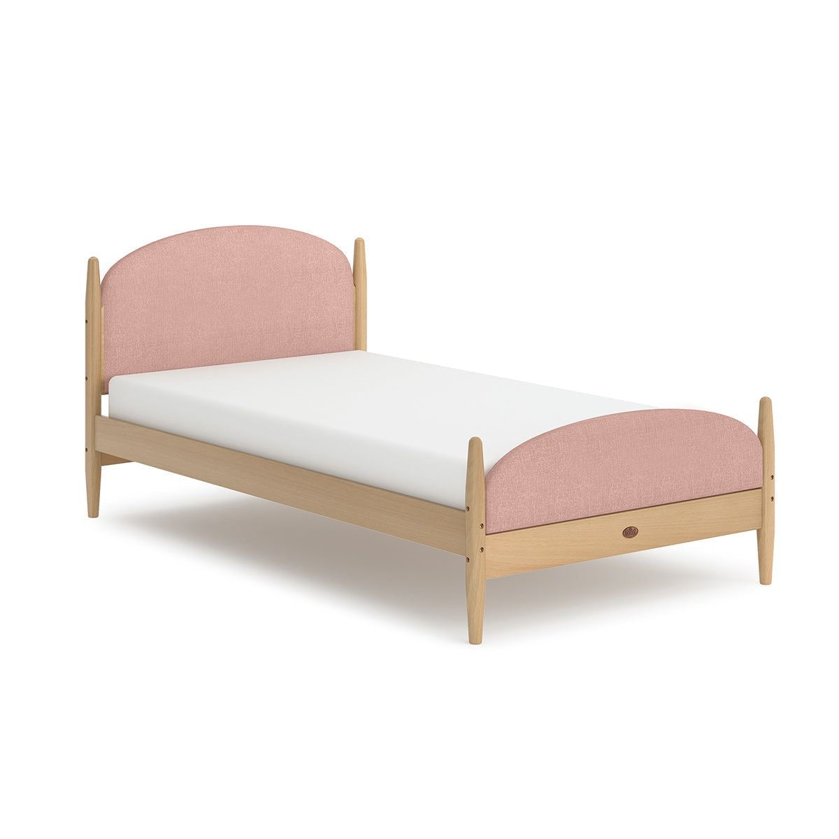 Lit capitonné simple - meuble en bois - Moku Tunisie 