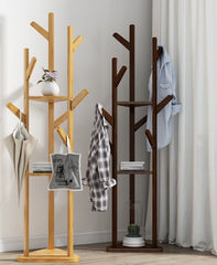 Porte manteau en bois massif