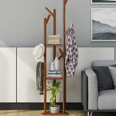 Porte manteau en bois massif