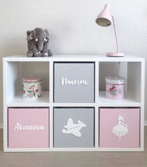 armoire à jouets boîtes de rangement 6 casiers - Moku 