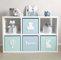 armoire à jouets boîtes de rangement 6 casiers - Moku 