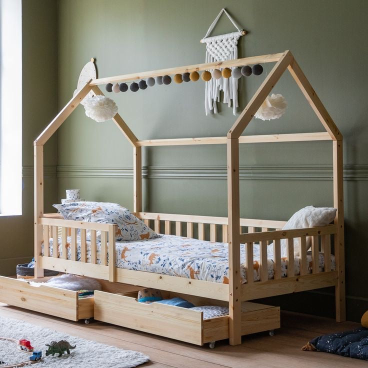 lit cabane pour enfant - Moku Tunisie 