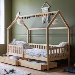 lit cabane pour enfant - Moku Tunisie 