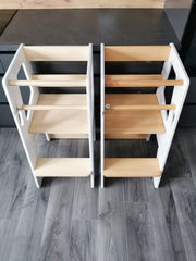 tour d'apprentissage et table pliantes 2 en 1 - Moku