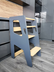 tour d'apprentissage et table pliantes 2 en 1 - Moku