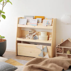 bibliothèque en bois massif - Moku 