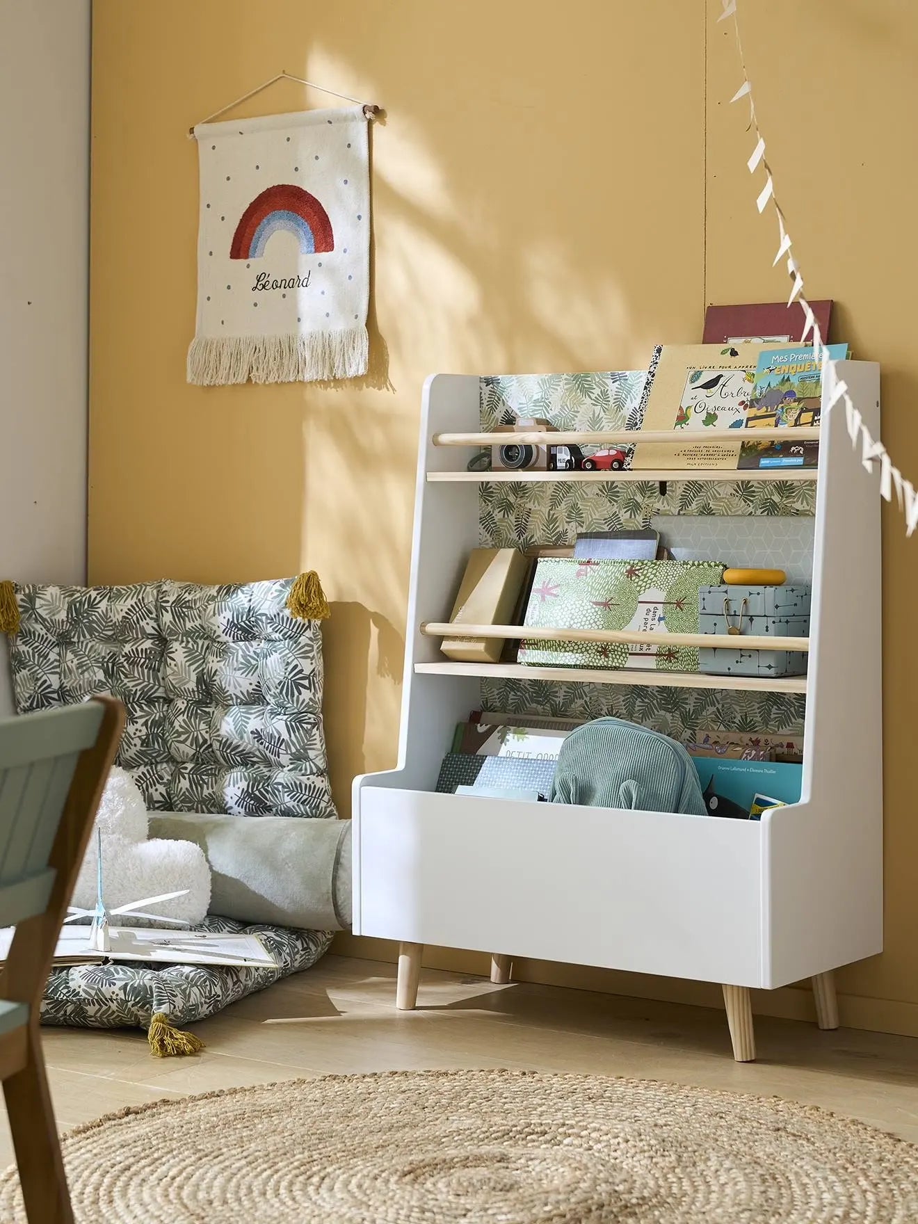 bibliothèque de rangement pour chambre enfant - Moku Tunisie 