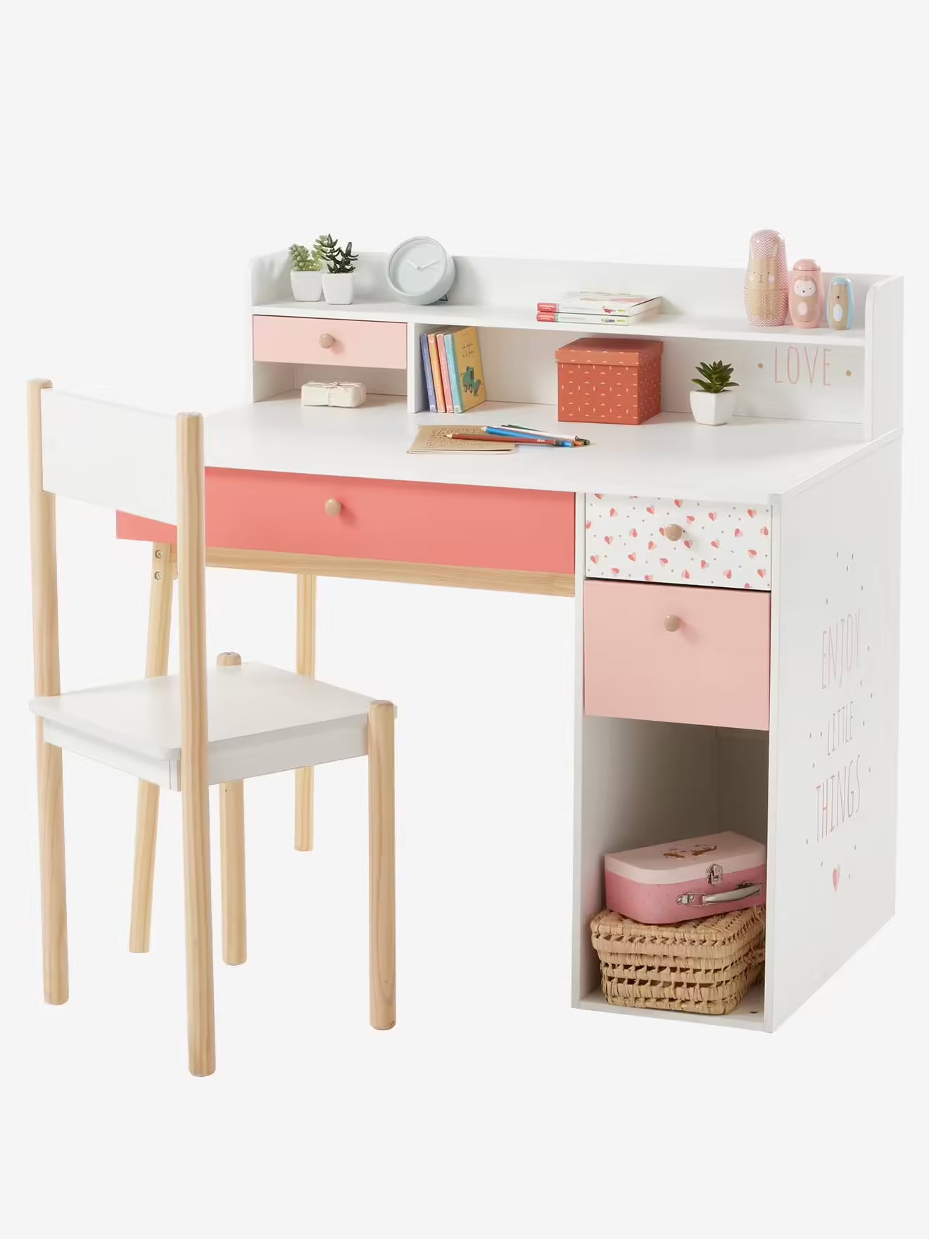 Bureau avec rangement - Meuble Moku 