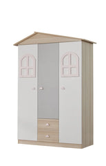 Armoire 3 portes pas chère - Moku