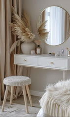 Coiffeuse Angel avec tabouret