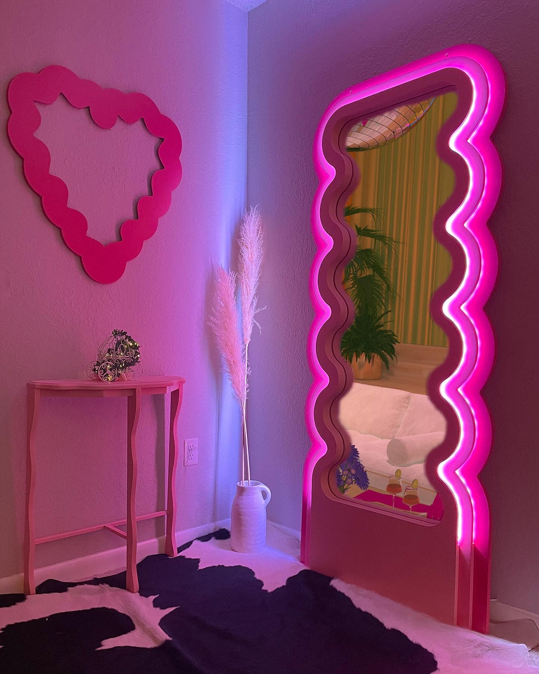 miroir avec led - Moku Tunisie 